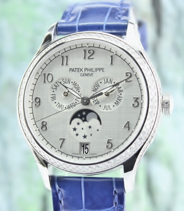 (image for) UNPOLISHED PATEK PHILIPPE ANNUAL CALENDAR MOON PHASE POWER RESERVE/ 4947G